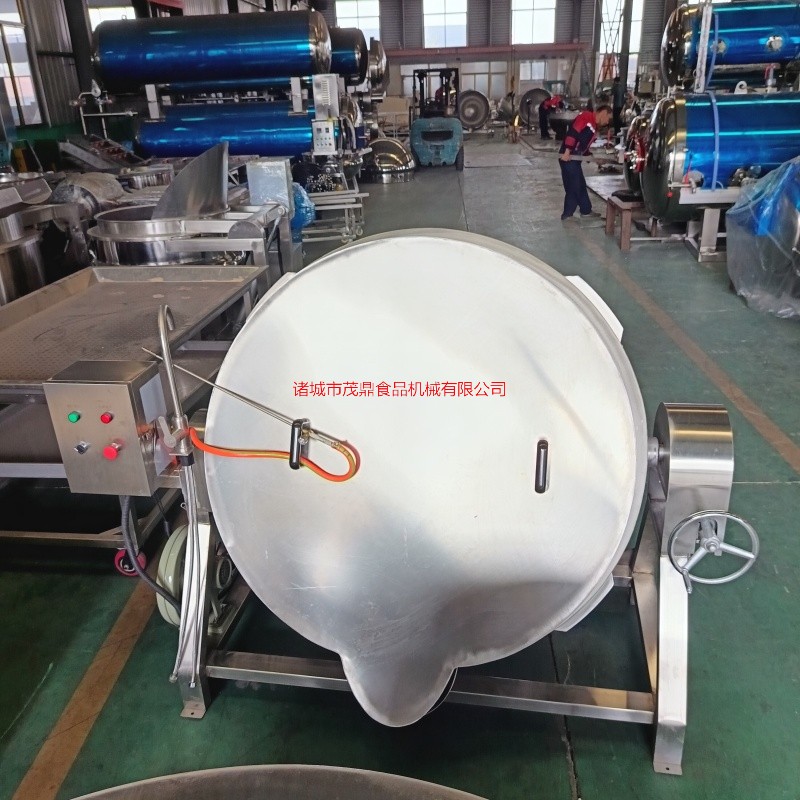 茂鼎 商用可倾式燃气夹层锅 汤炉液化气加热炒菜锅电加热蒸汽加热猪牛羊肉卤煮锅