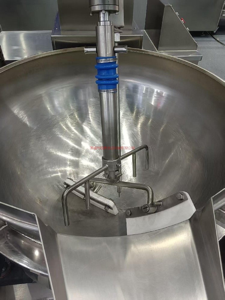 电磁行星搅拌炒锅可倾式麦芽糖搅拌炒锅大型辣椒酱炒制锅生产商